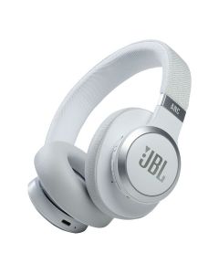 JBL Wireless Over-Ear Noise Cancelling Headphones - White | Live 660NC