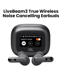 JBL Liveflex 3 True Wireless Noise Cancelling Open-Stick Earbuds - Black | LIVEFLEX3