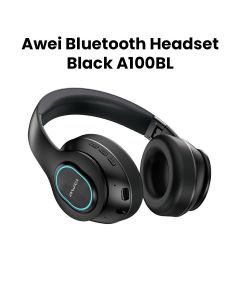 Awei Wireless Stereo Headphone - Black | A100BL