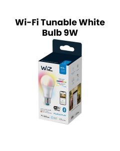Signify Wiz Wi-Fi 9W Tunable White Bulb | A60 927-65